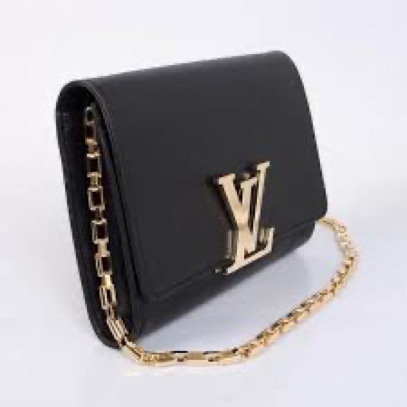 Louis Vuitton chain Louise MM size LV gold - Picture 5 of 16